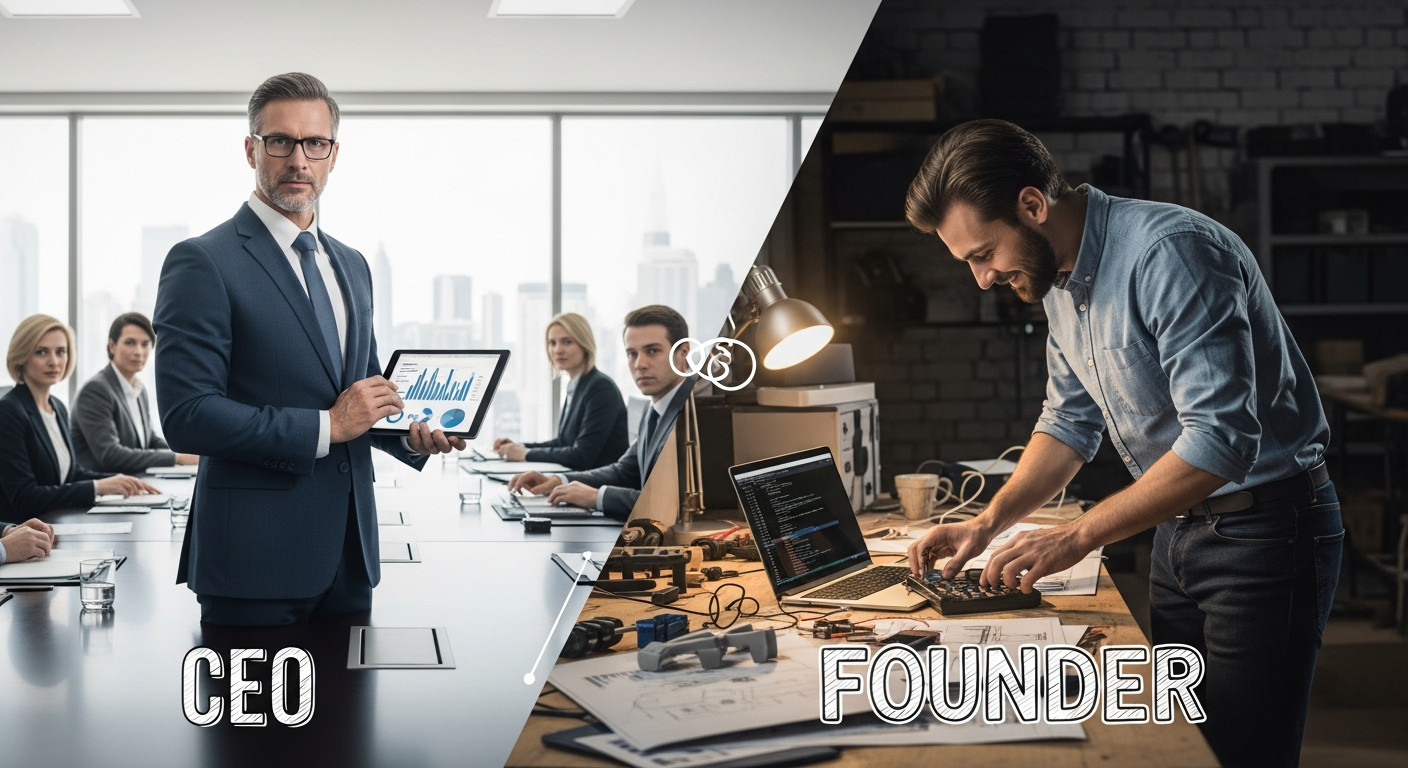 ceo vs founder